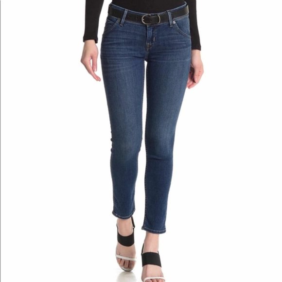 HUDSON Collin Crop Stretchy Skinny Bastille Jeans - Picture 2 of 11